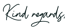 Kind regards,
